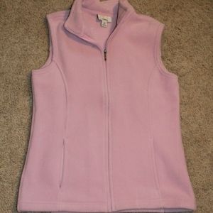 L.L. Bean pink vest
